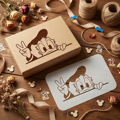 Set Stencils Pandilla Disney Peekaboo