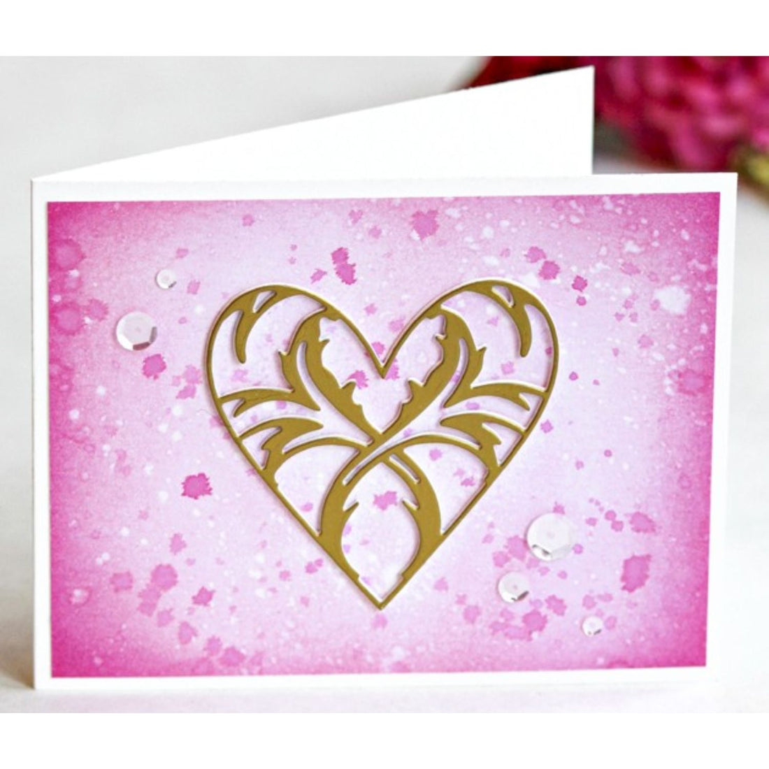 Enchanted Heart Die / Suaje de Corazon Encantado Dados de Corte / Suajes / Troqueles Memory Box