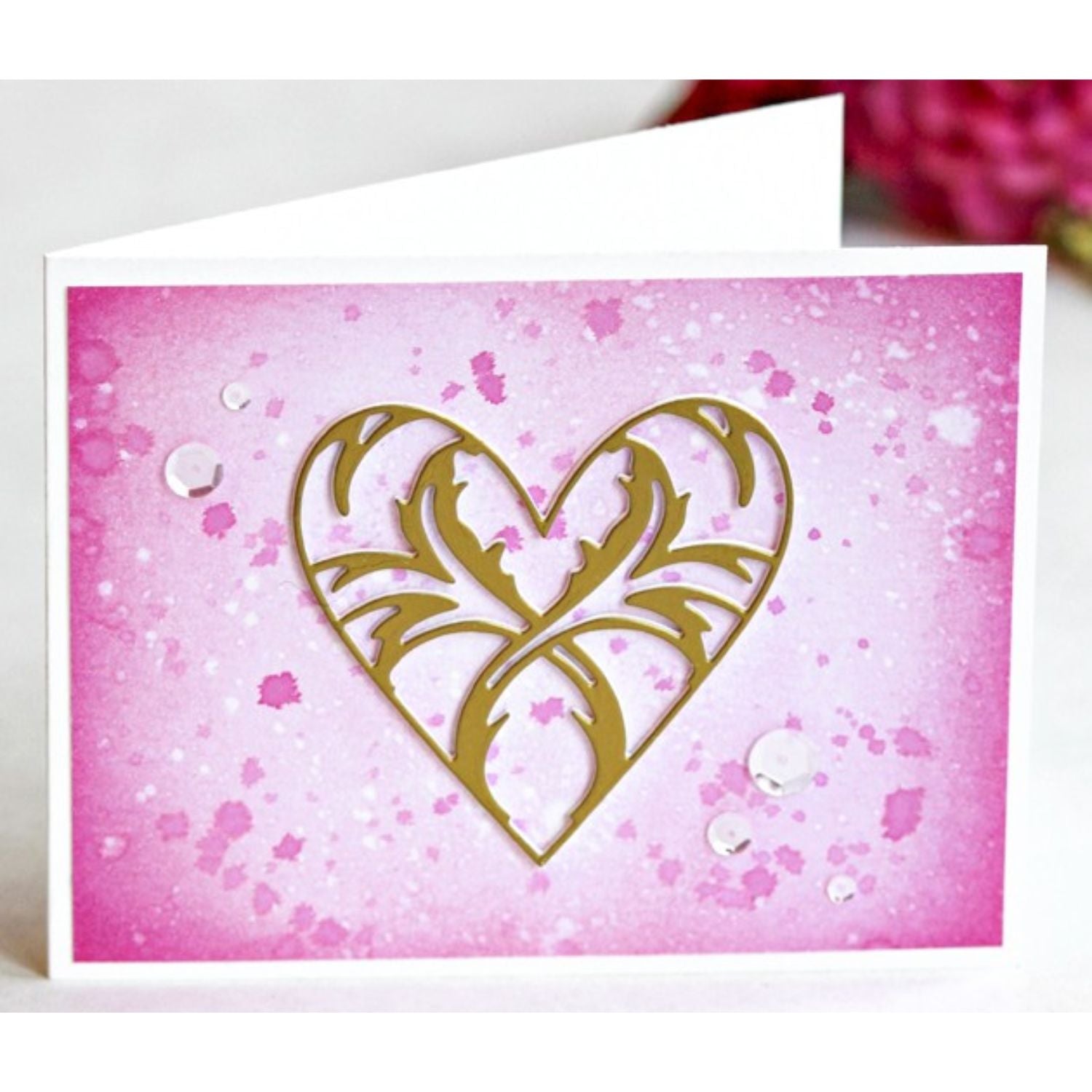 Enchanted Heart Die / Suaje de Corazon Encantado Dados de Corte / Suajes / Troqueles Memory Box