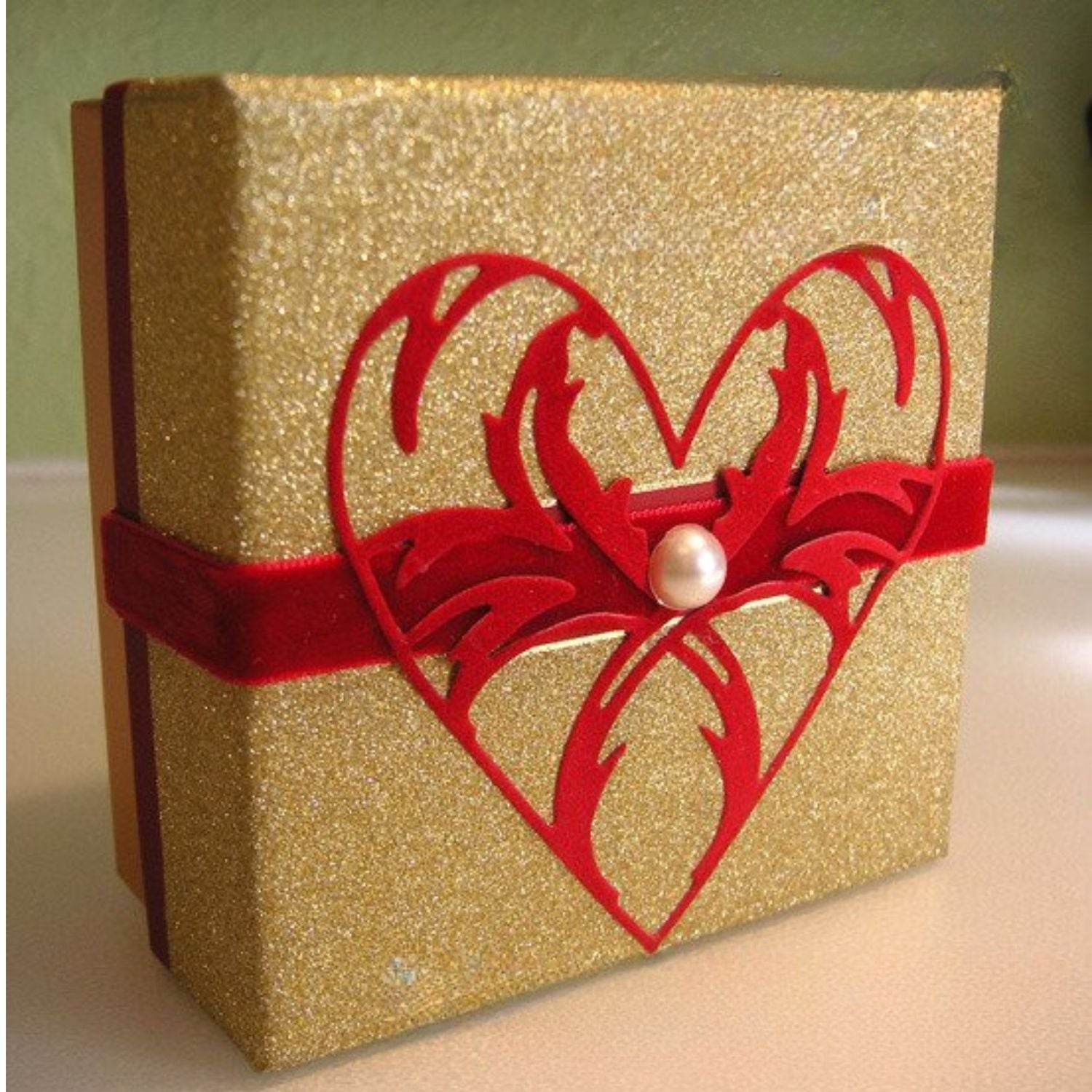 Enchanted Heart Die / Suaje de Corazon Encantado Dados de Corte / Suajes / Troqueles Memory Box