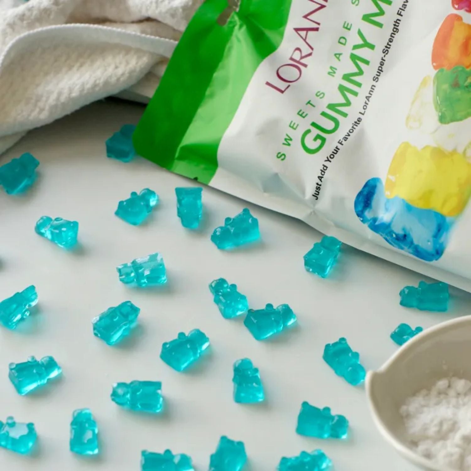 Gummy Mix / Polvo para Preparar Gomitas Repostería Lorann Gourmet