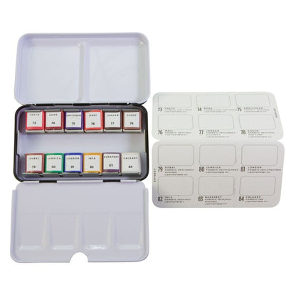 Watercolor Pans Odyssey / Acuarelas Odisea Acuarela Prima Marketing