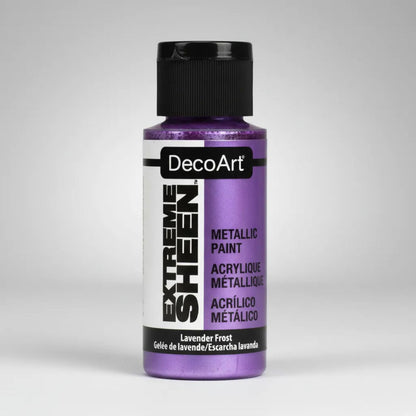 Extreme Sheen Lavender Frost Acrylic Paint / Pintura Acrílica Lavanda Metálica Acrìlicos DecoArt