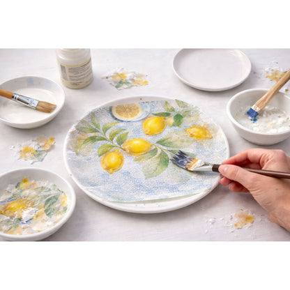 Servilleta de Papel Citrus Limón Servilletas de Papel para Decoupage JET PAPIER GmbH