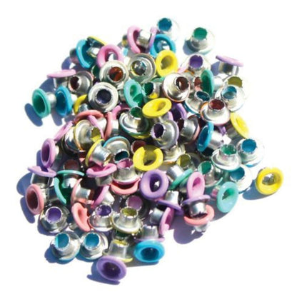 84 Quicklets Spring 2 Eyelets / Ojillos Colores de Primavera Adornos / Embellishments Eyelet Outlet