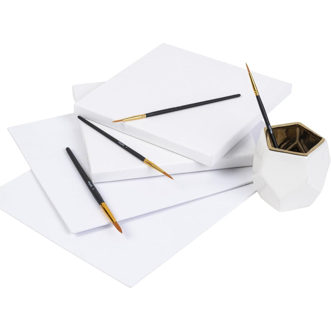 Paint Brush Set Round / 4 Pinceles Redondos Pinceles y Brochas Brea Reese