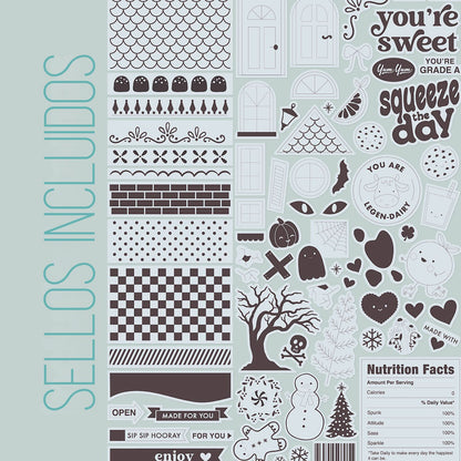 Stamp Board &amp; Stamps / Tabla Para Estampado Herramientas We R Makers