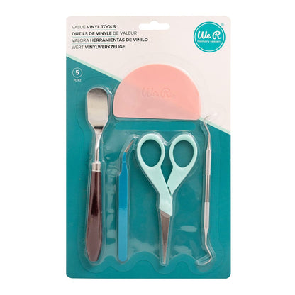 Value Vinyl Tool Kit/ Kit de Herramientas para Vinil Plotter Accesorios We R Memory Keepers