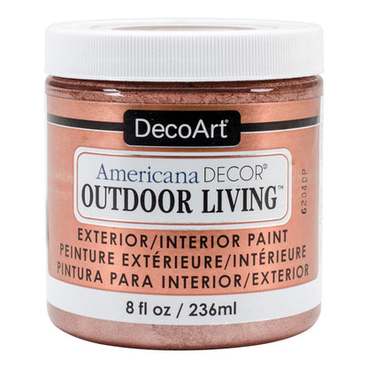 Americana Metallic Paint Rose Gold / Pintura Metálica Oro Rosa Pintura DecoArt