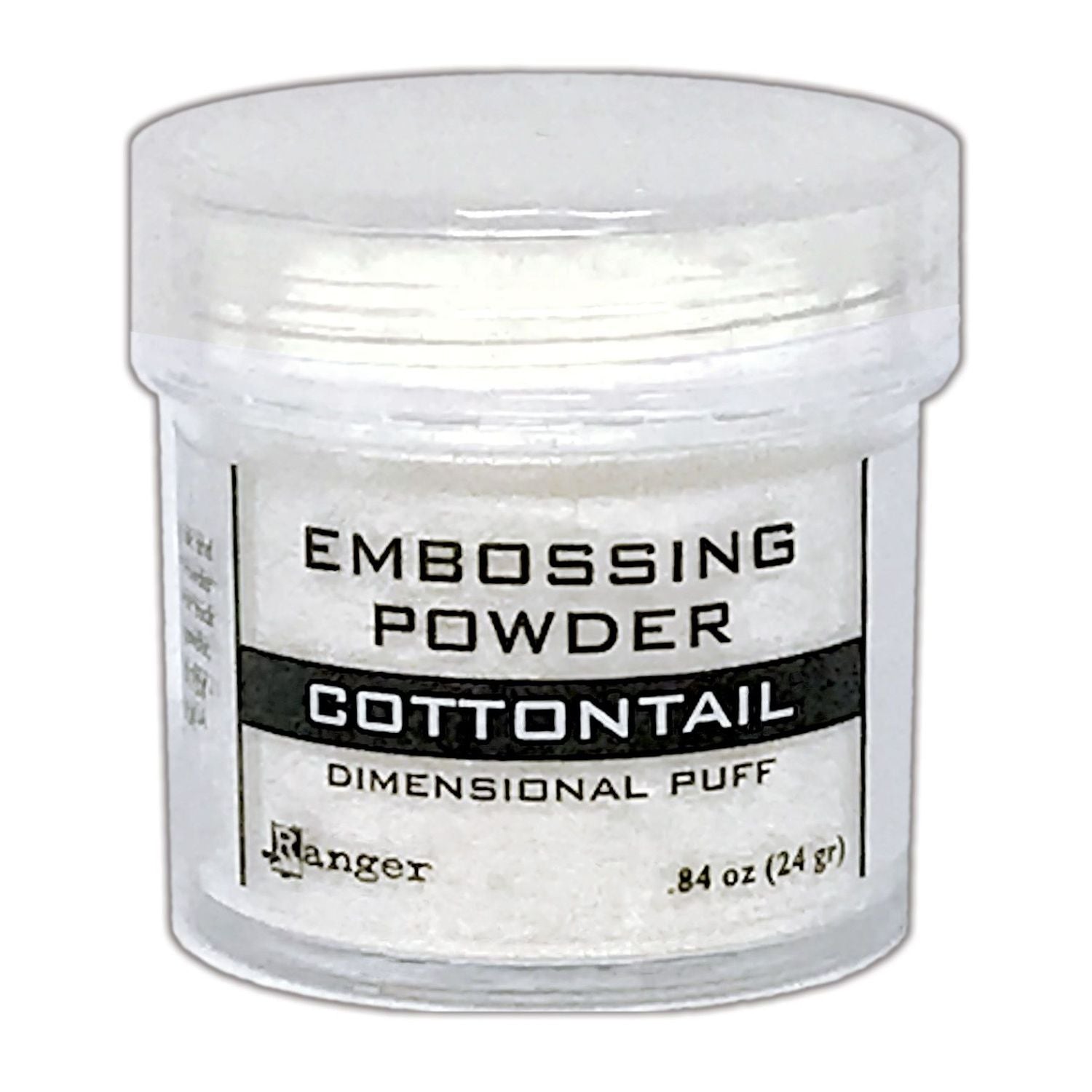 Embossing Powder Cottontail / Polvo de Embossing Conejo Blanco Polvos de Embossing Ranger
