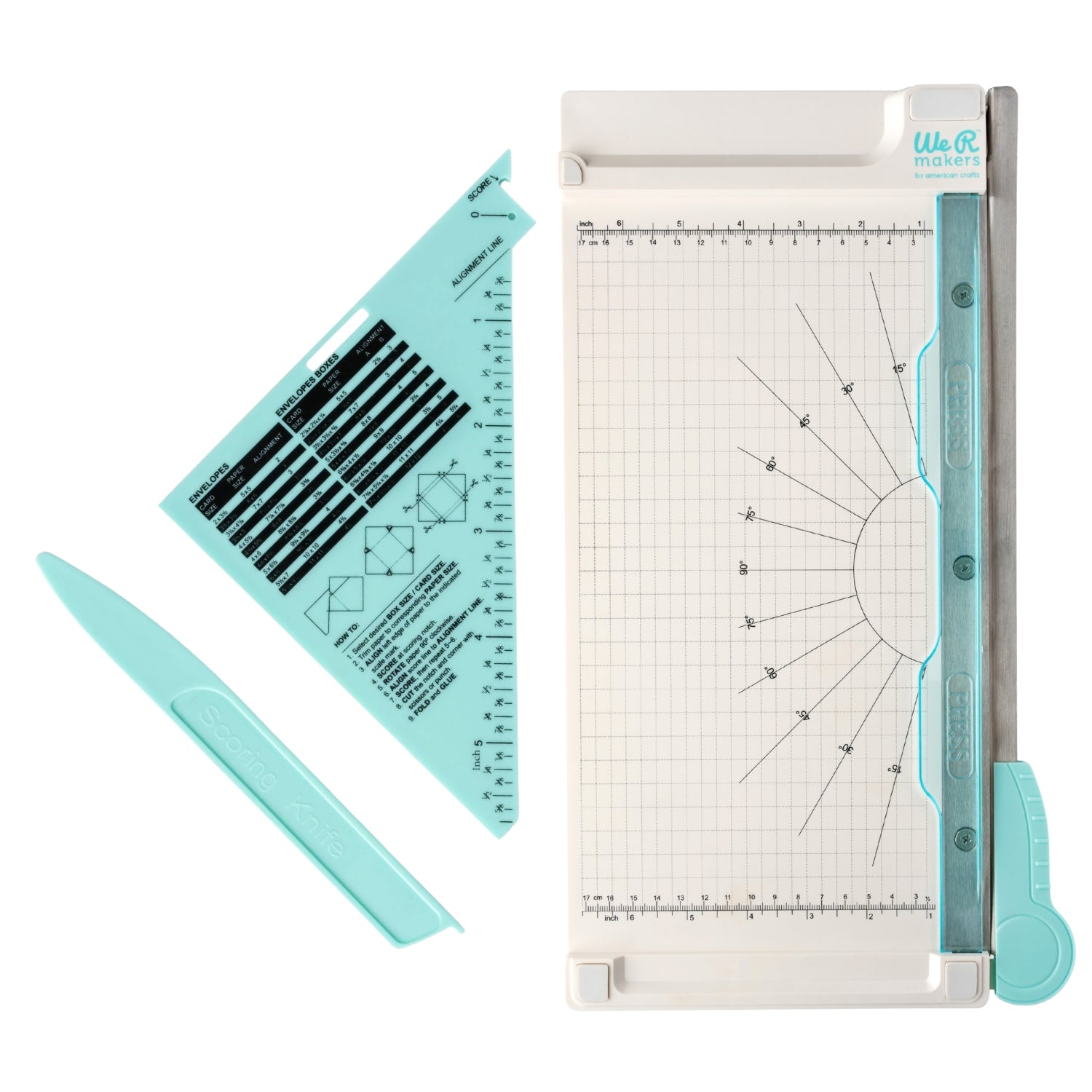 Craft Tool The Works 2 / Tabla Multifuncional 5 en 1 Herramientas We R Makers