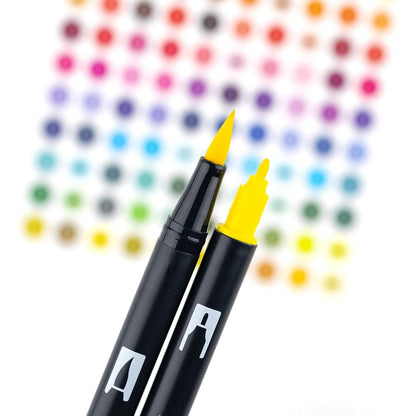 Marker Brush Pens Primary Palette / Marcadores Acuarelables Colores Primarios Marcadores &amp; Plumones Tombow