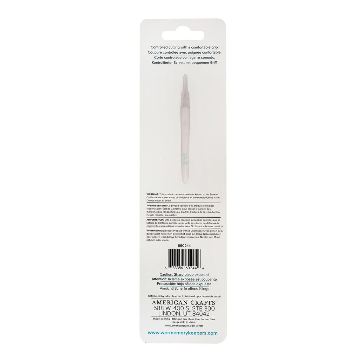 Craft Knife / Exacto Cutter Tijeras / Cutters We R Memory Keepers