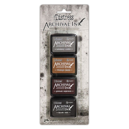 Distress Archival Mini Ink Kit 3 / Kit 3 Mini Tintas Distress Archival Tintas Ranger