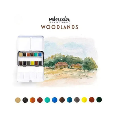 Watercolor Paint Set / 12 Tubos de Acuarela Acuarela Prima Marketing