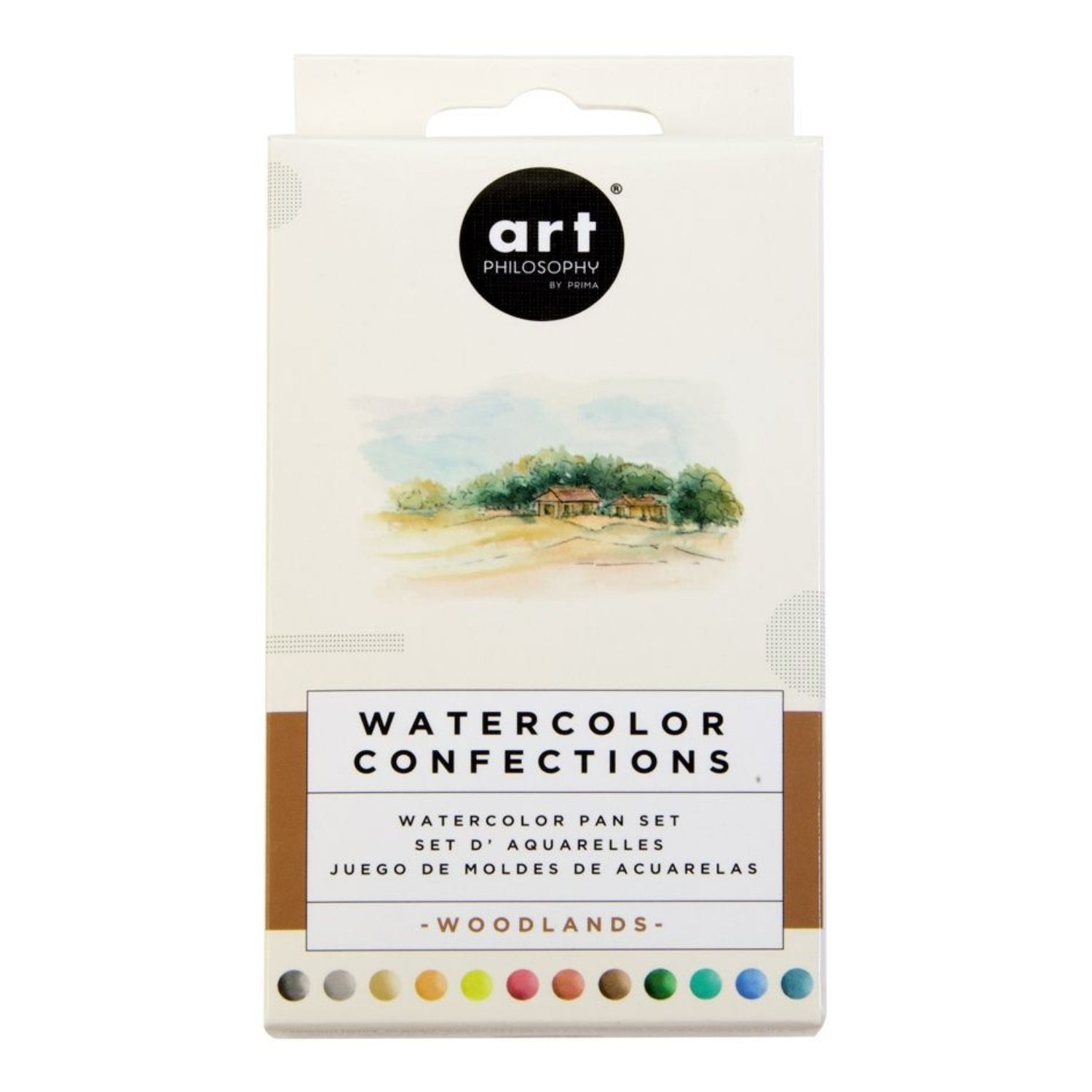 Watercolor Paint Set / 12 Tubos de Acuarela Acuarela Prima Marketing