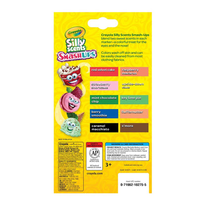 Silly Scents Washable Slim Markers / Plumones Lavables con Olor Marcadores &amp; Plumones Crayola