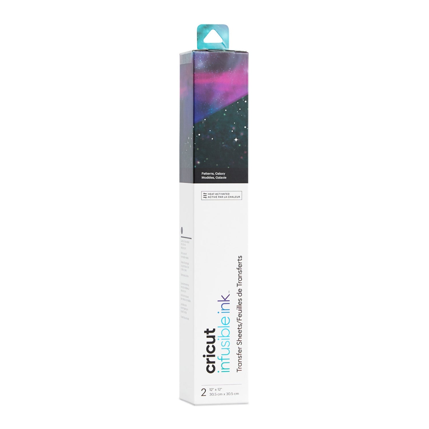 Infusible Ink Transfer Sheet Galaxy / 2 Hojas de Transferencia de Tinta Galaxia Plotter Accesorios Cricut