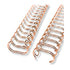 10 Espirales Metálicos Journelle Rose Gold 3/4" Arillos para Engargolar Angie Guerra & Hobbees