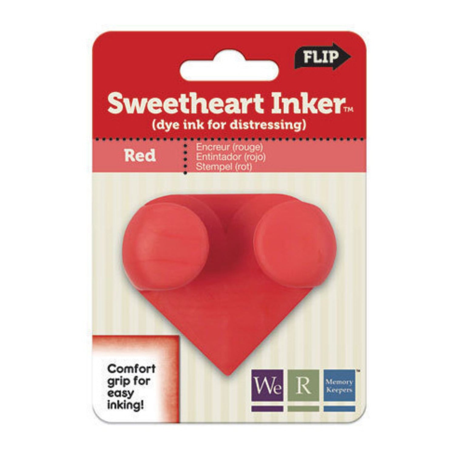 Sweetheart Inker / Cojín de Tinta Roja Tintas We R Memory Keepers