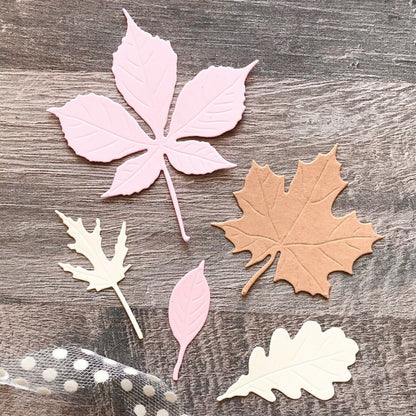 Suajes de Hojas de Maple 
