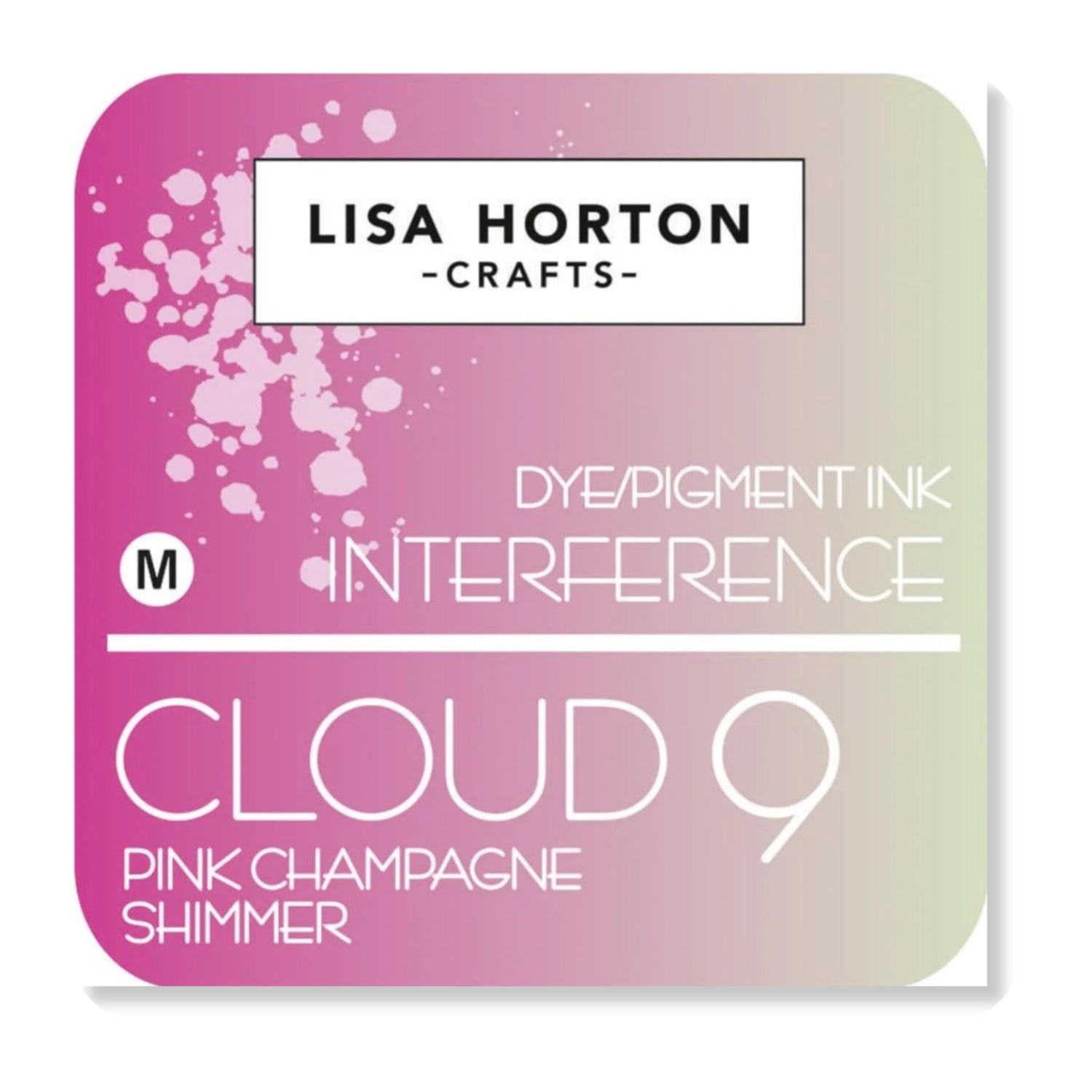 Interference Ink Pad Pink Champagne / Tinta De Interferencia Champaña Rosa