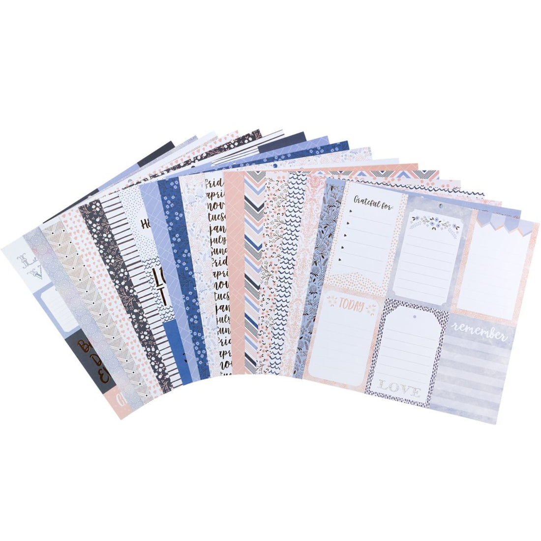 Cardstock Peri Peach / Block de Cartulina Melocotón