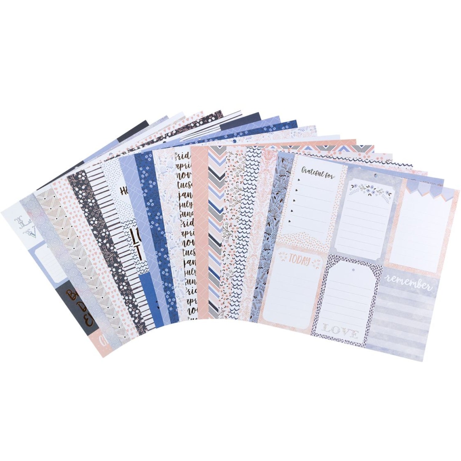 Cardstock Peri Peach / Block de Cartulina Melocotón Papel DCWV