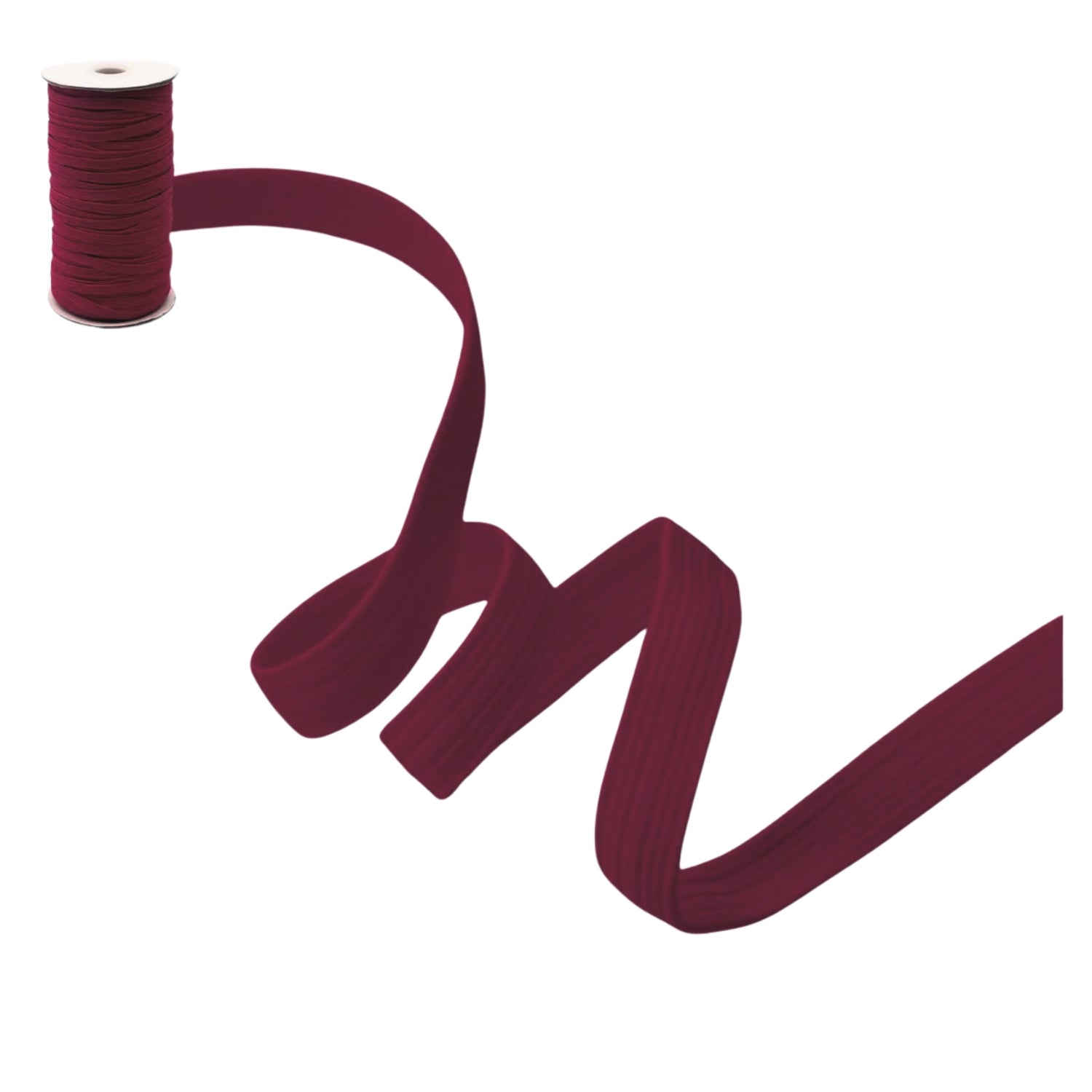 Elástico Vino para Encuadernación 2m.