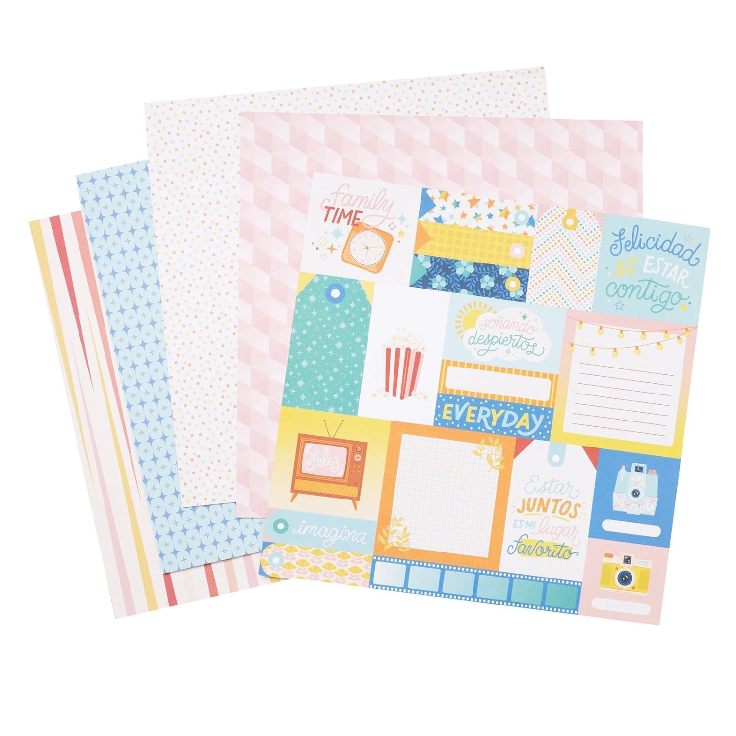 Especial Single-Sided Paper Pad 12 x 12" / Block de Papel Especial Papel American Crafts