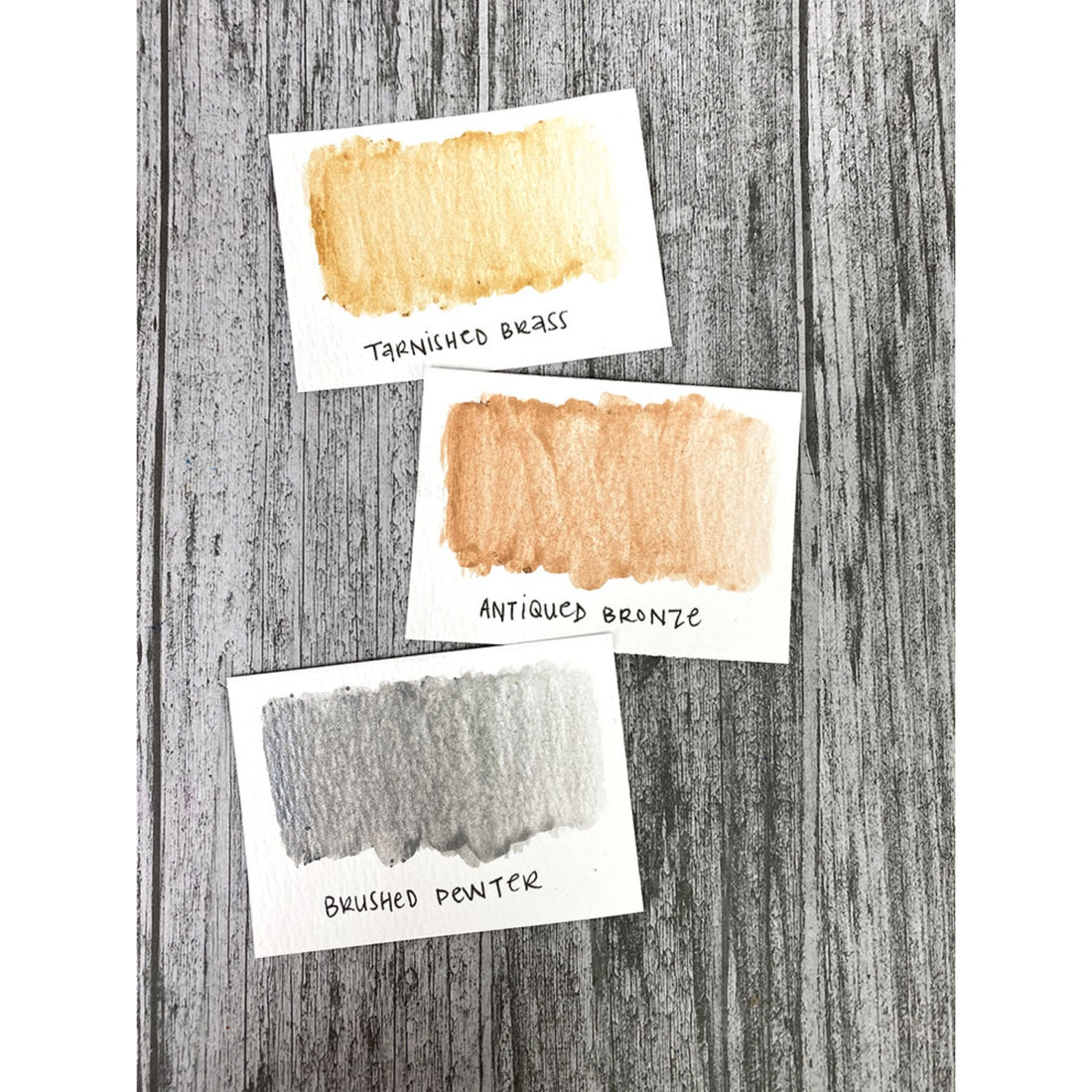 Tim Holtz Distress Crayons Metallics / Crayones Reactivos al Agua Set Metálicos