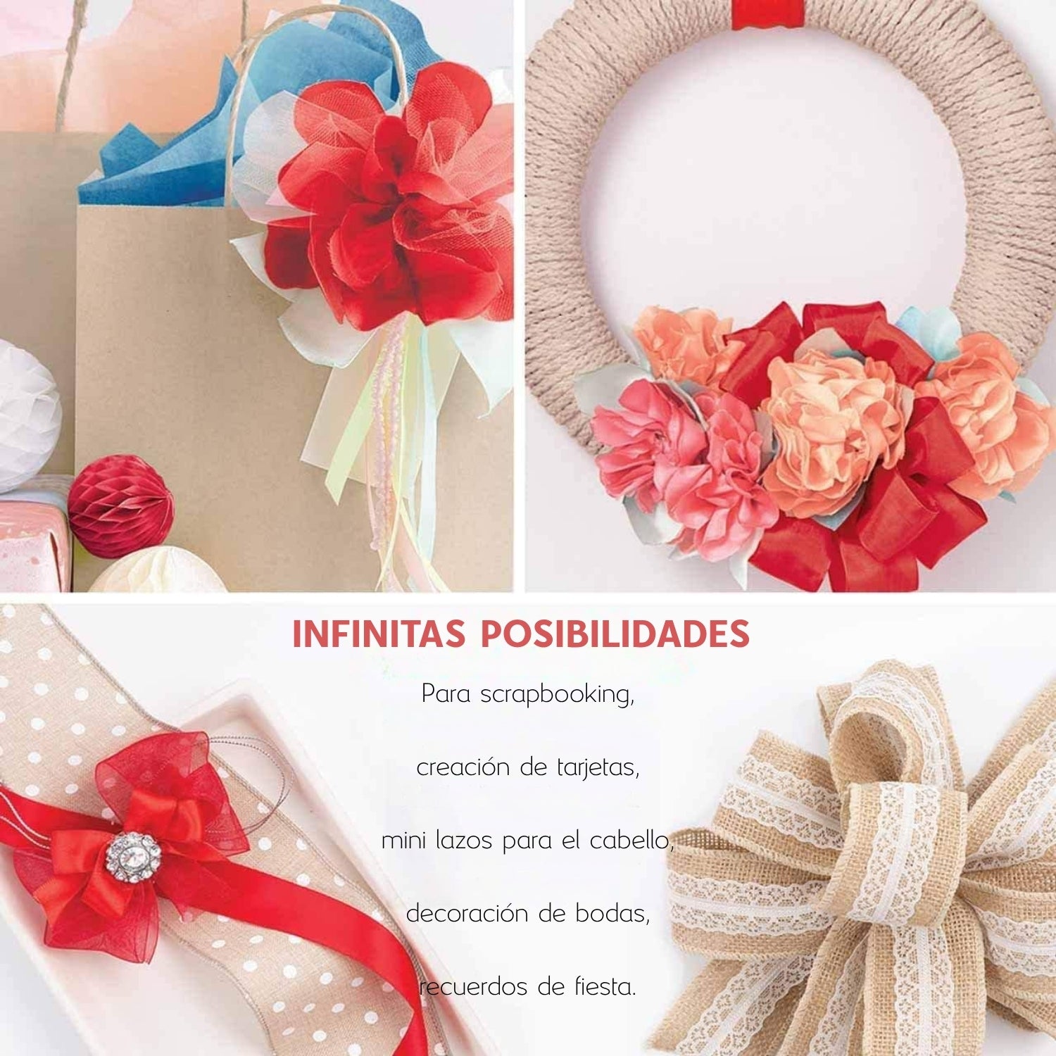 Bowdabra Bow Wire Silver/ Alambre Plateado para Moños Accesorios Darice