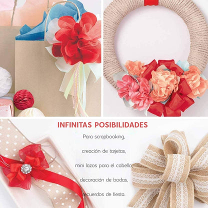 Bowdabra Bow Wire Silver/ Alambre Plateado para Moños Accesorios Darice
