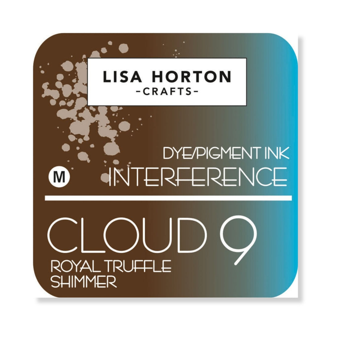 Interference Ink Pad Royal Truffle / Tinta De Interferencia Trufa Tinta para Sellos Lisa Horton Crafts