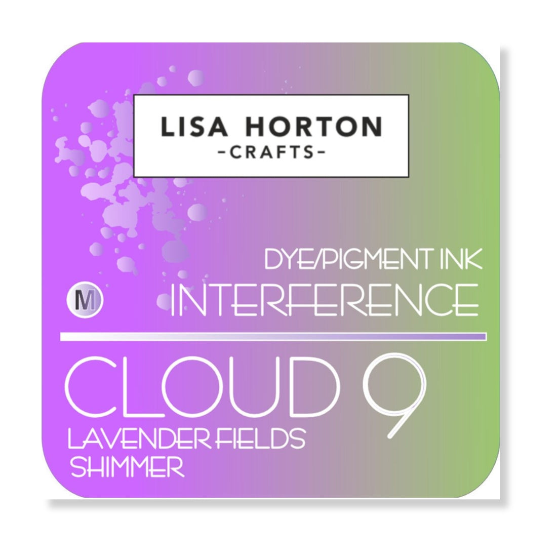 Interference Ink Pad Lavender Fields / Tinta De Interferencia Lavanda Tinta para Sellos Lisa Horton Crafts