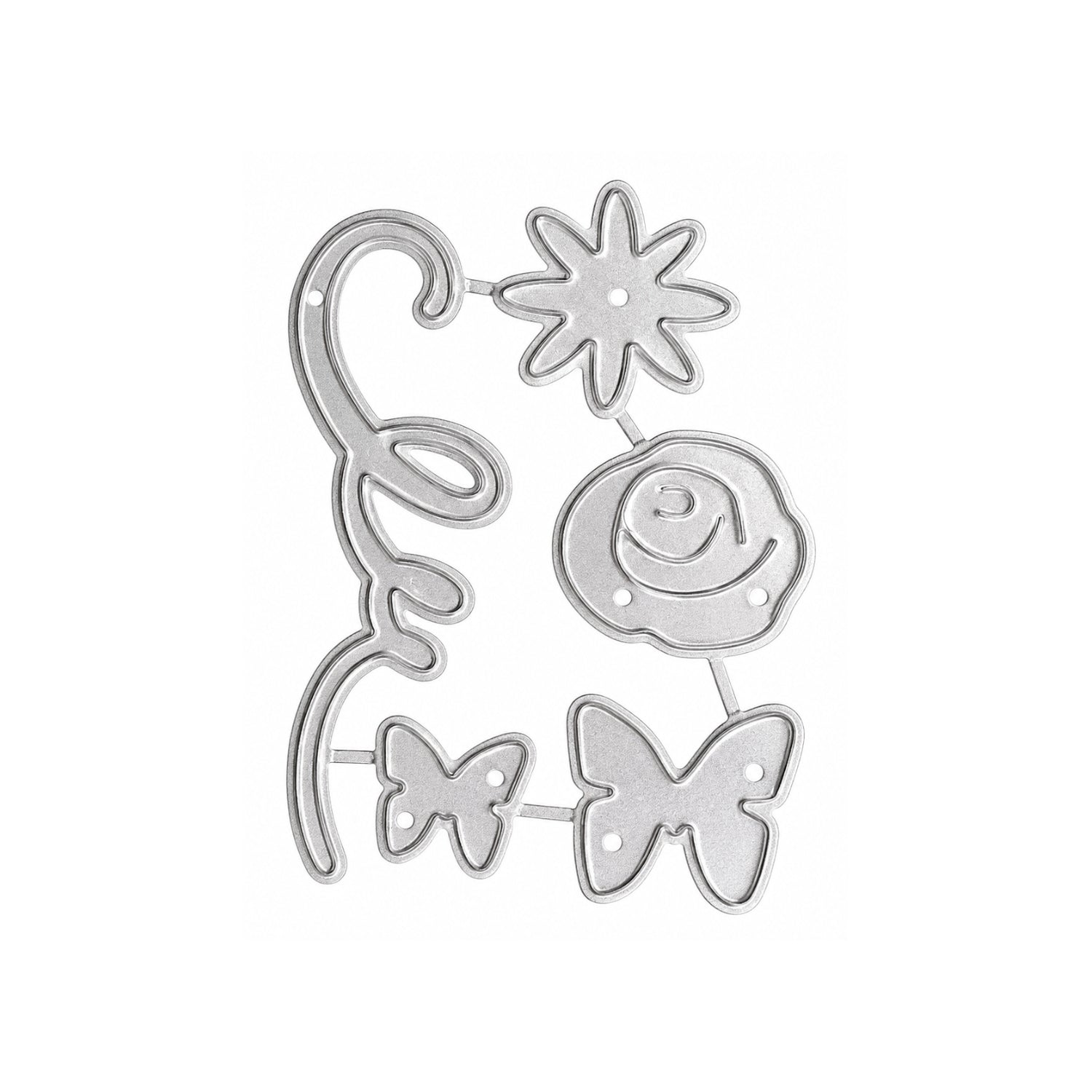 Suajes de Mini Accesorios Para Abecedario Dados de Corte / Suajes / Troqueles Hobbees