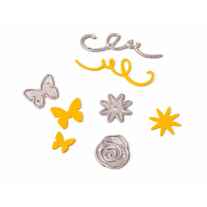 Suajes de Mini Accesorios Para Abecedario Dados de Corte / Suajes / Troqueles Hobbees