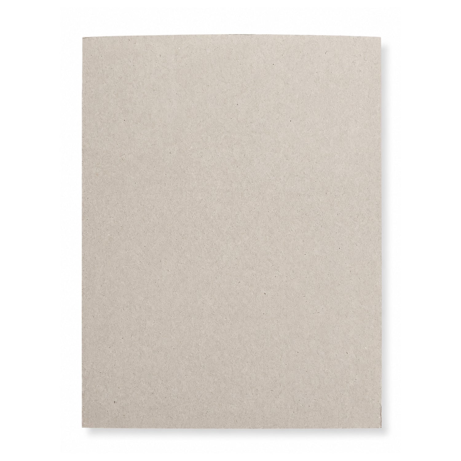 10 Piezas Cartón Gris para Libretas Tamaño Carta
