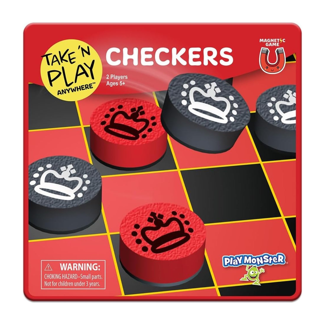 Magnetic Game Checkers / Juego de Damas Chinas Magnético Accesorios Patch Products