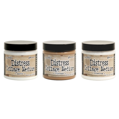 Tim Holtz - Distress Collage Medium / Gel para Pegar Estratificar y Sellar Adhesivos / Pegamentos Ranger