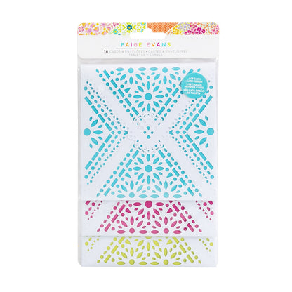 Splendid Cards &amp; Envelopes / Tarjetas y Sobres Caladas Regalos American Crafts