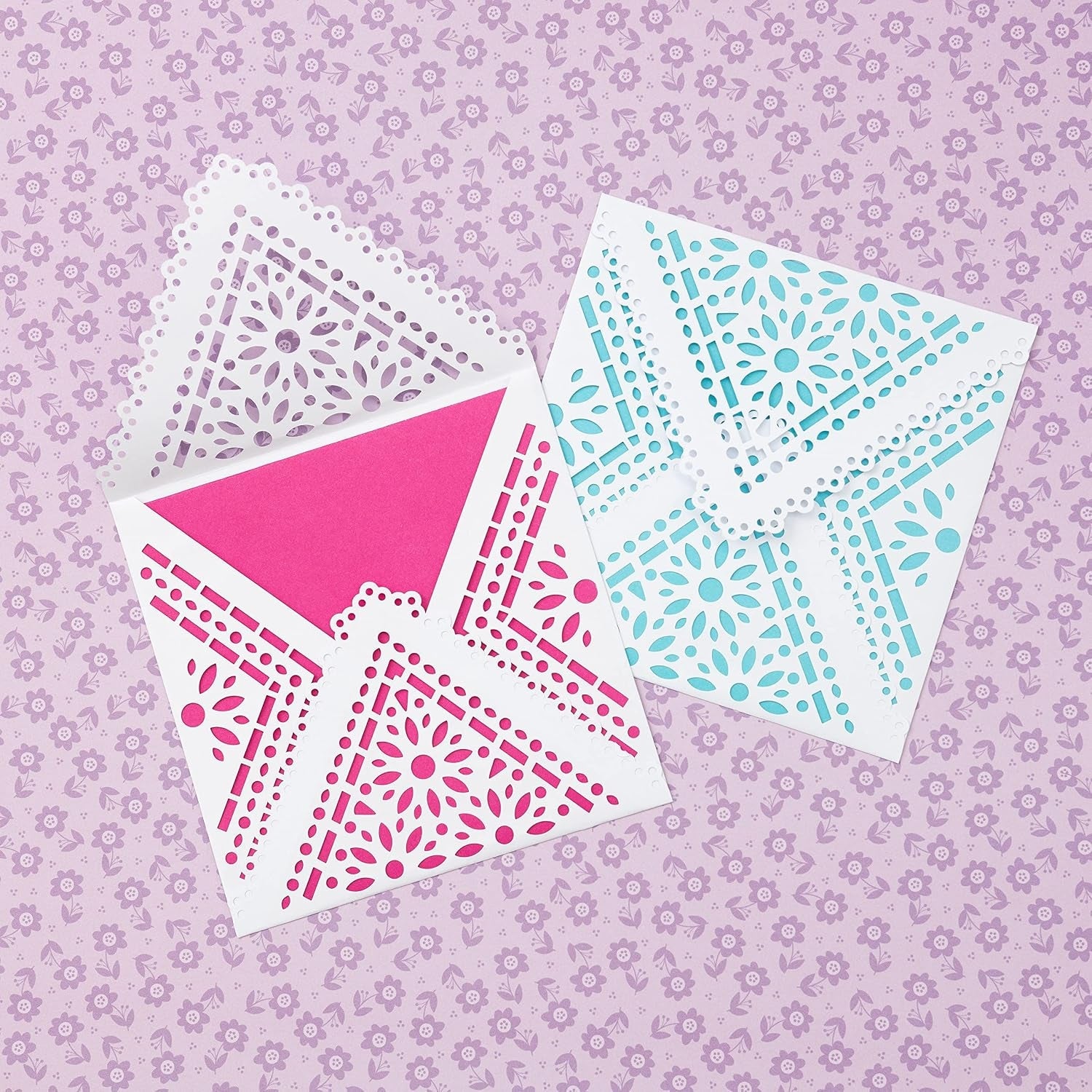 Splendid Cards &amp; Envelopes / Tarjetas y Sobres Caladas Regalos American Crafts