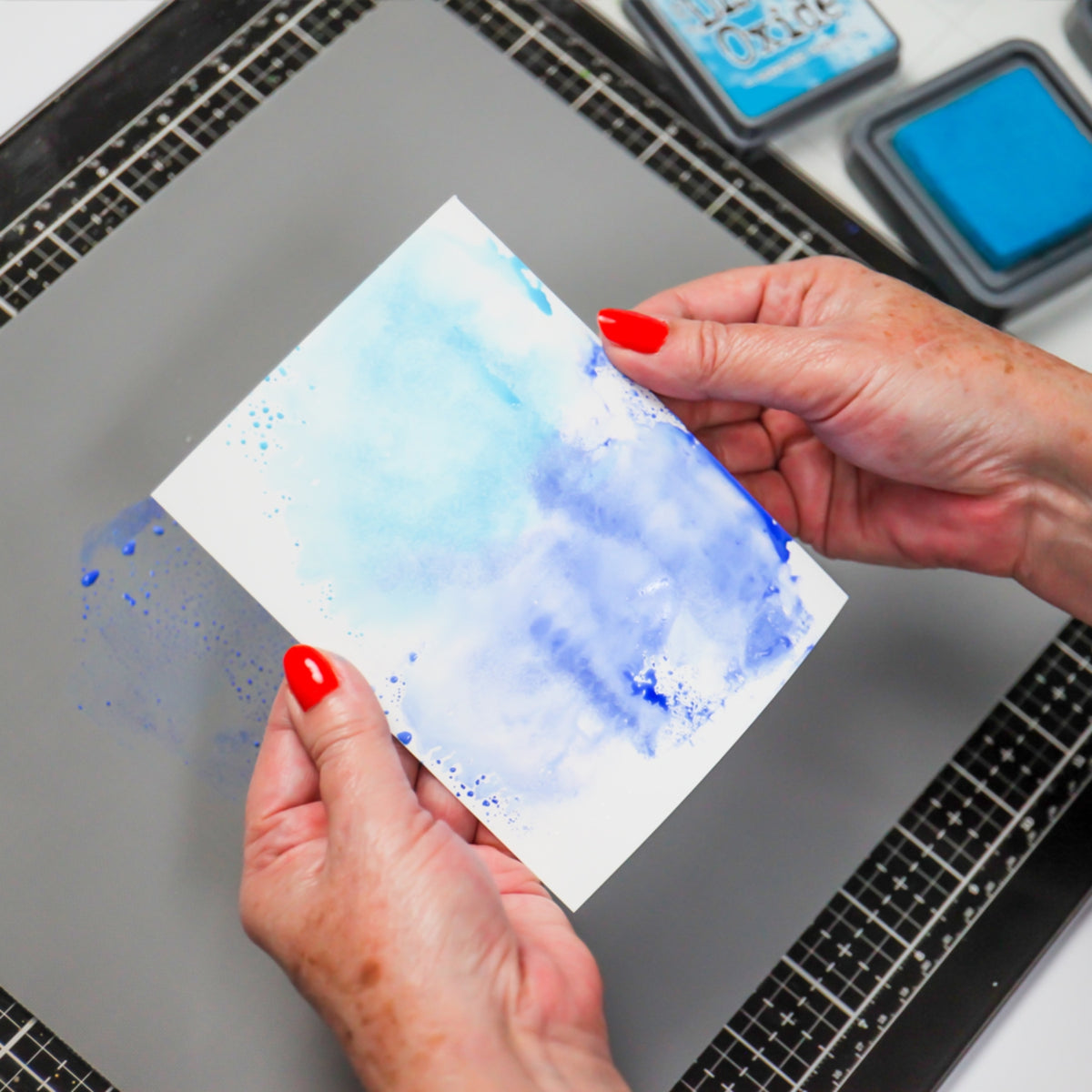 Tim Holtz Media Grip Mat 10.5 x 12 / Alfombrilla Media Grip Tapetes, Mats Tim Holtz