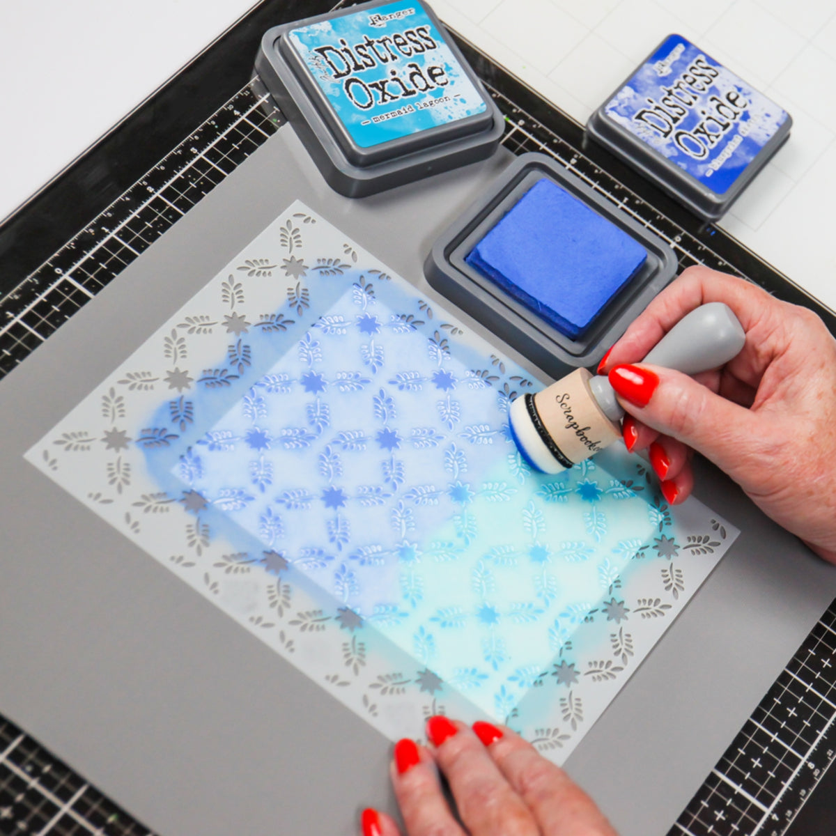 Tim Holtz Media Grip Mat 10.5 x 12 / Alfombrilla Media Grip Tapetes, Mats Tim Holtz