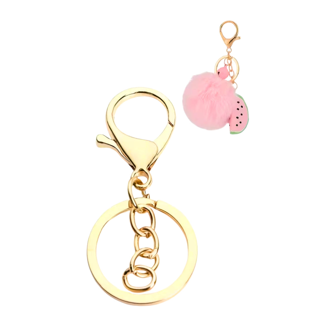 5pz Herraje para Llaveros color Dorado Accesorios Hobbees