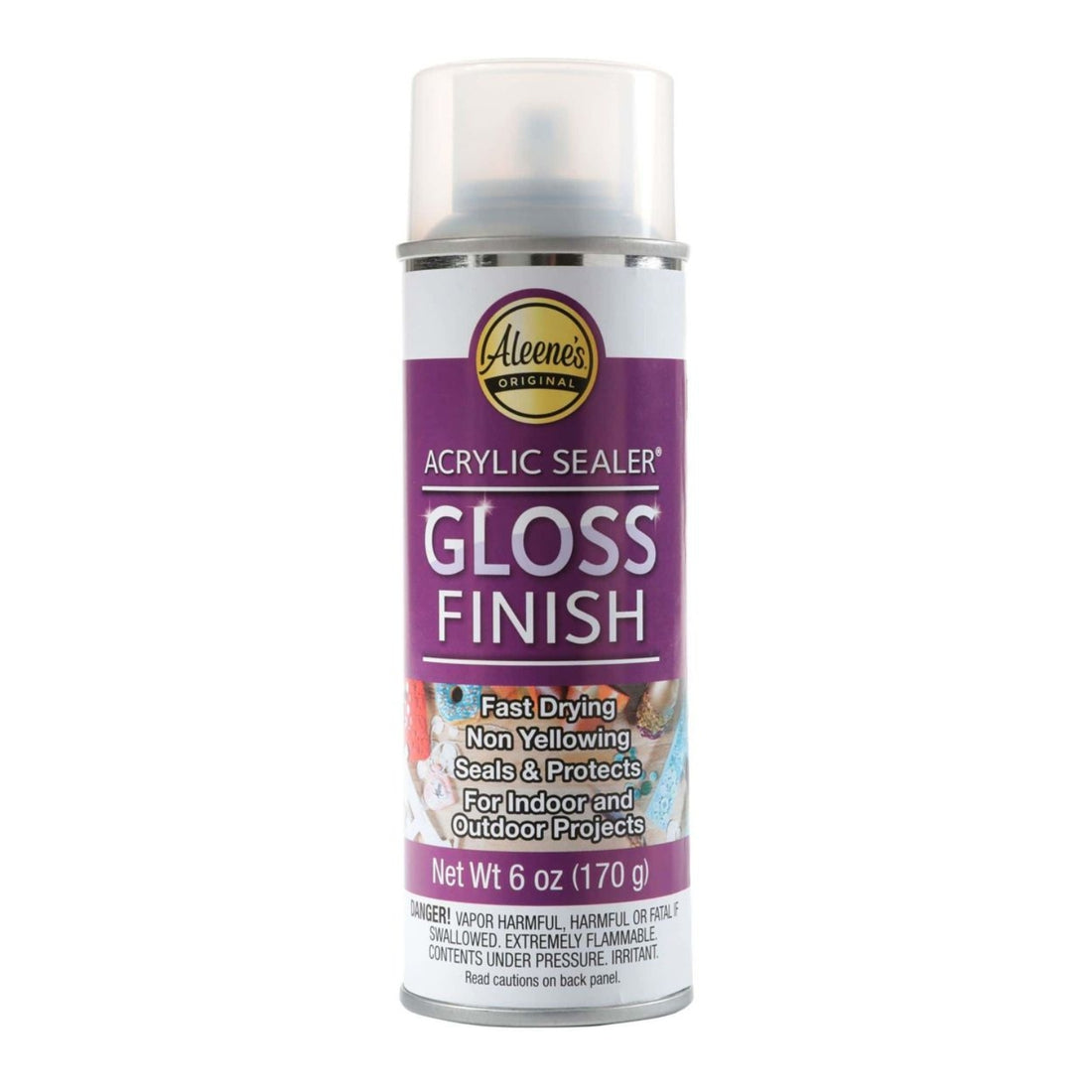 Acrylic Sealer Aerosol Gloss / Sellador En Aerosol Acabado Brillante Adhesivos / Pegamentos Aleene&