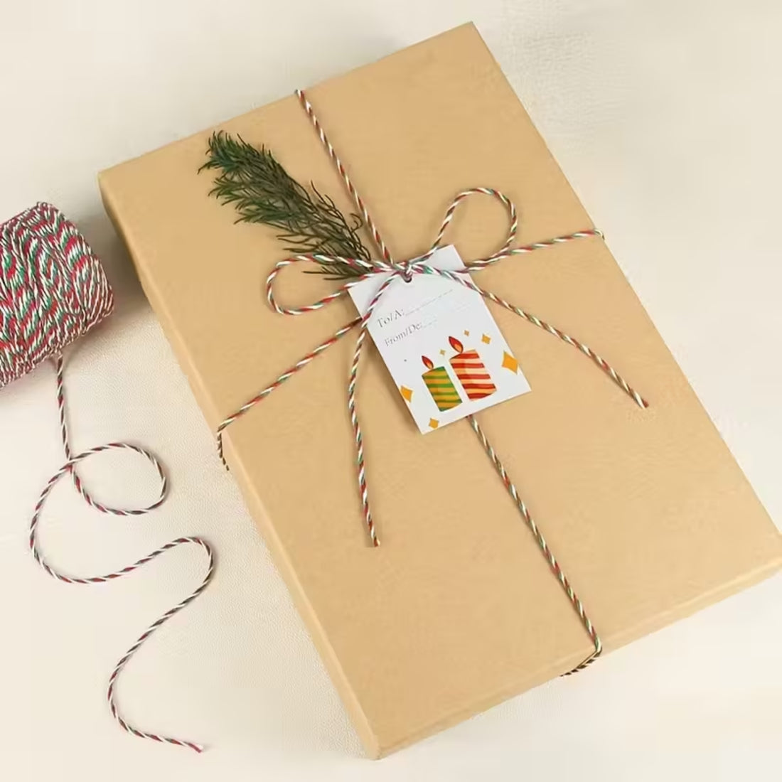 Hilo Twine Navideño 100 metros Listones e Hilos Hobbees