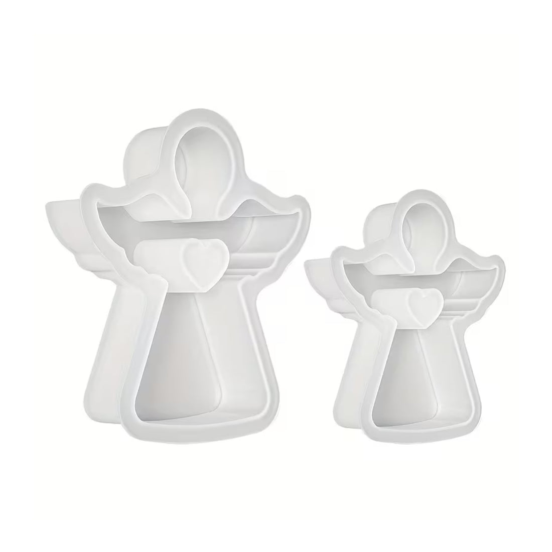Set de Moldes de Silicón de Angelitos Herramientas para Modelado Hobbees