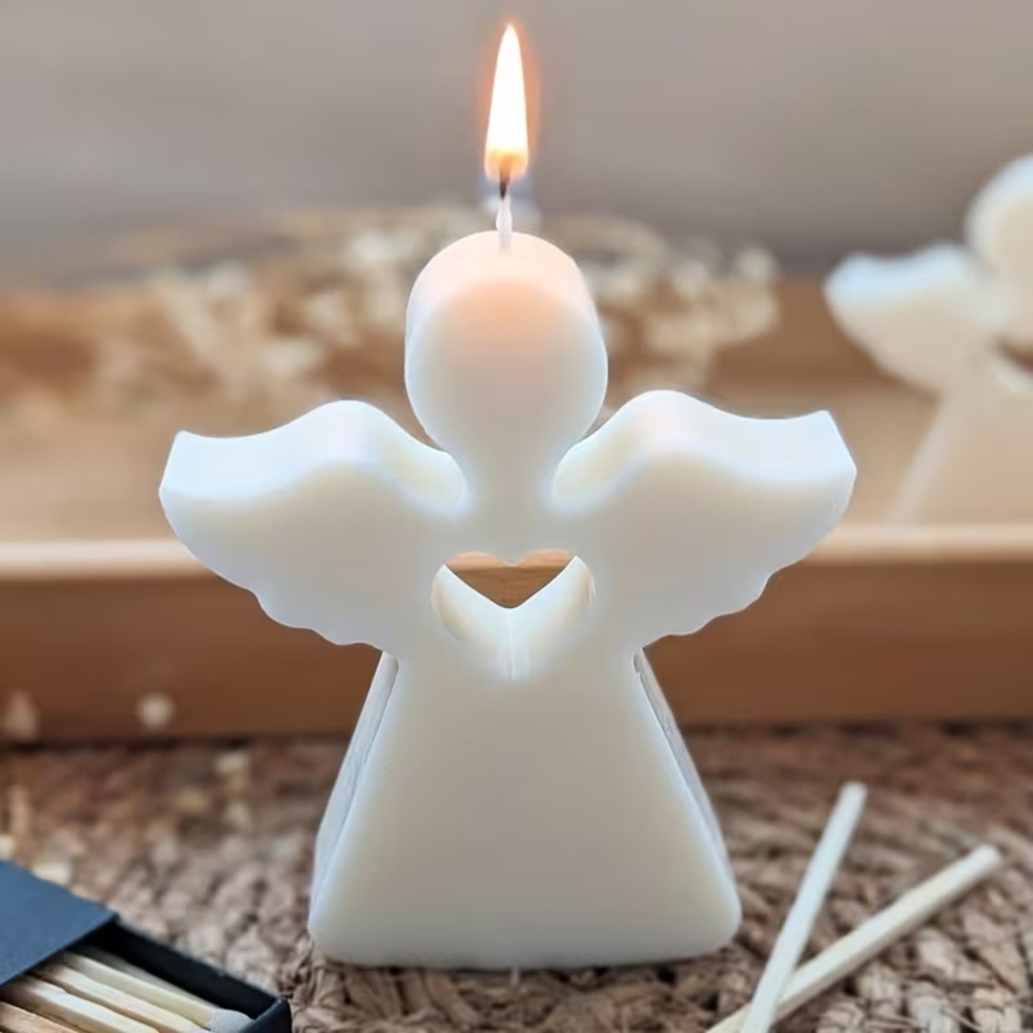 Set de Moldes de Silicón de Angelitos