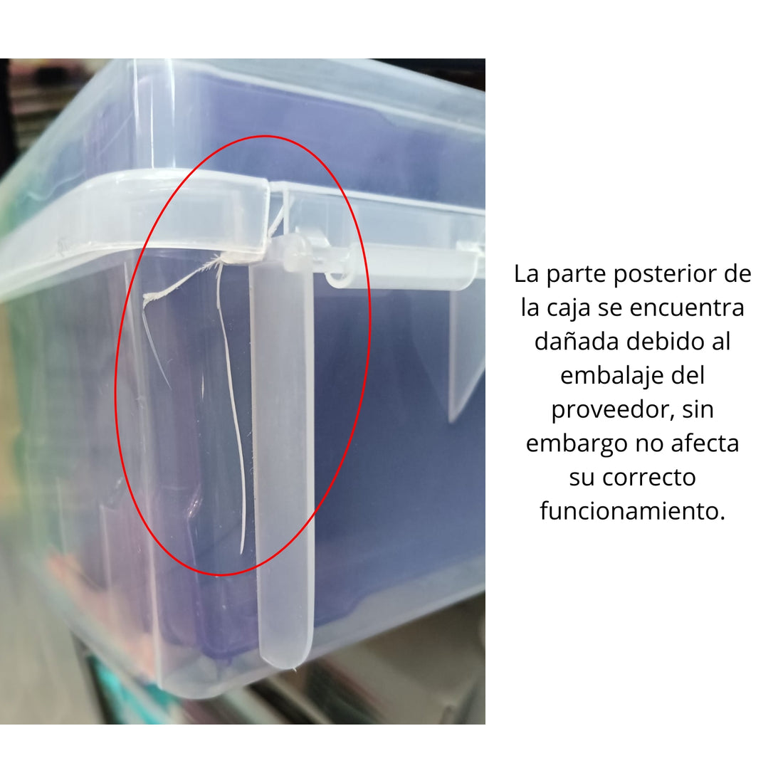 EA Translucent Plastic Storage / Organizador de Plástico con 16 Cajitas Almacenamiento y Organización We R Memory Keepers